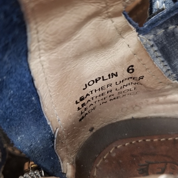 Womens Free Bird Joplin size 6 blue - Picture 4 of 6